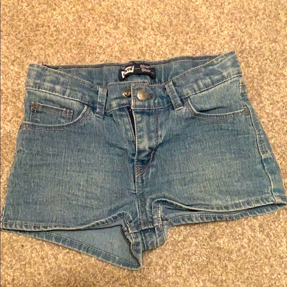 Levi Strauss light denim girls short